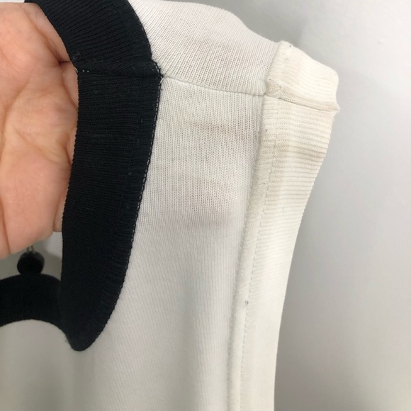 🤑MOVING SALE! Rag and Bone Sam Stripe-Trim Jersey Shift Dress - Picture 8 of 8